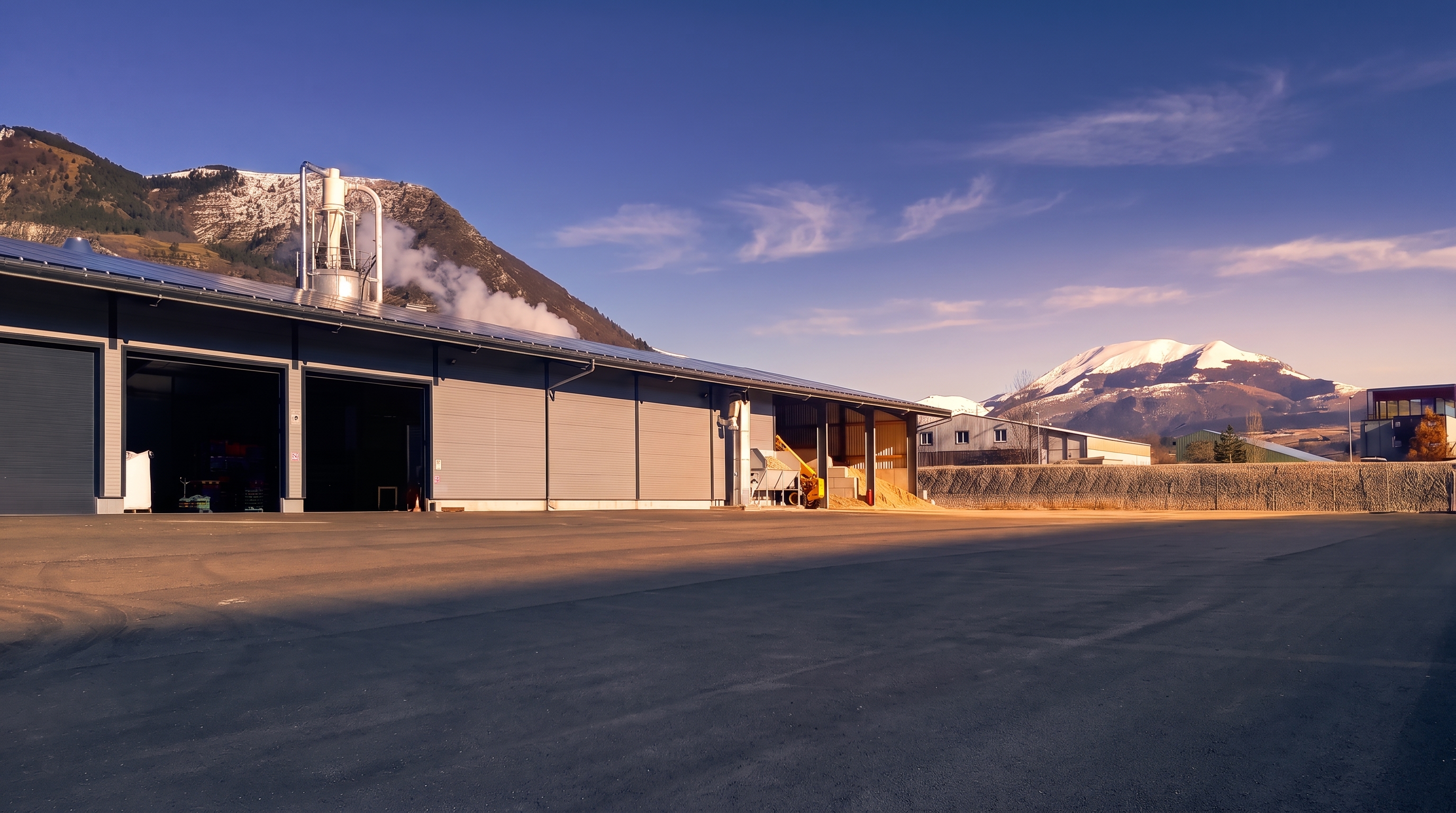 Usine Les Granulés de Bois des Hautes-Alpes à La Roche-des-Arnauds